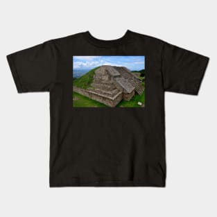 Site archéologique de Monte Alban, Oaxaca Mexique Kids T-Shirt